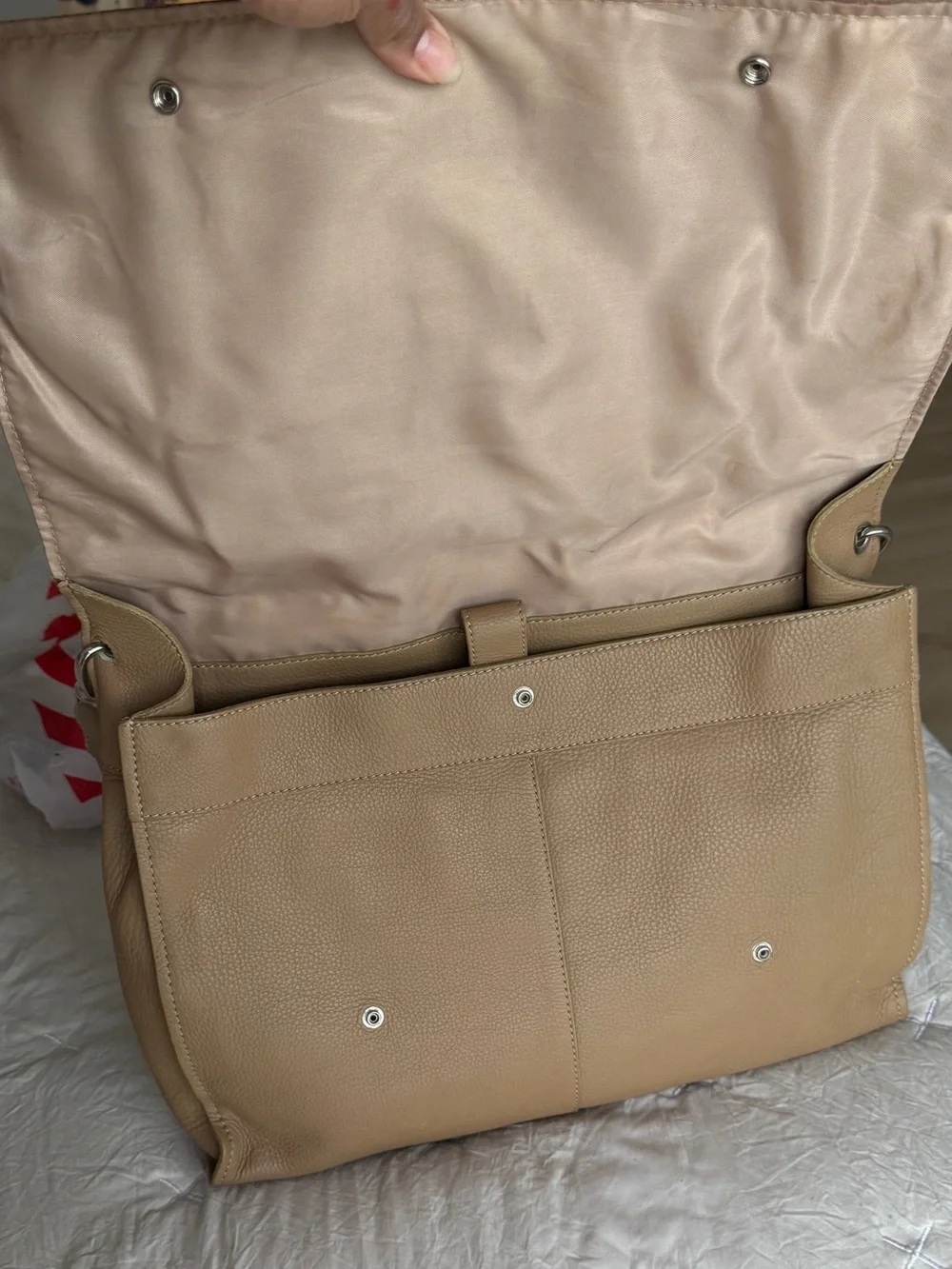 Wilson leather Computer bag used